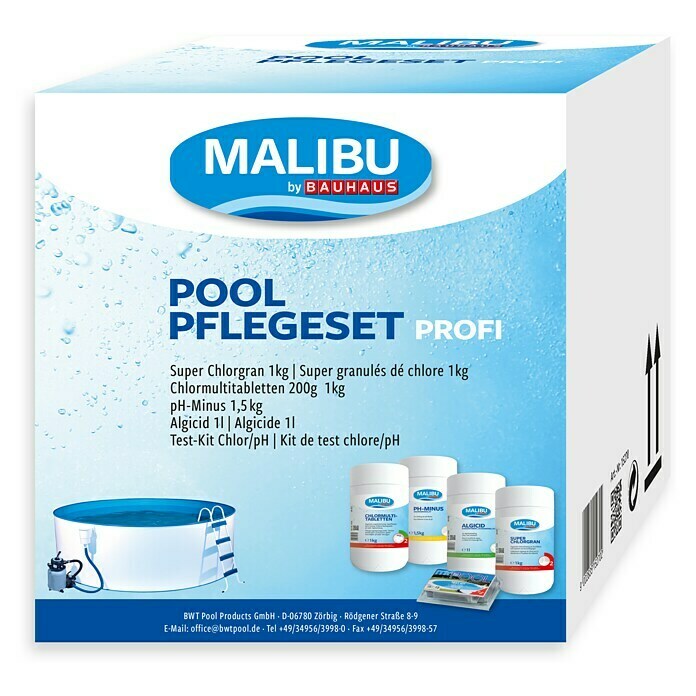 Malibu Wasserpflege-Set Profi5 -tlg. Diagonal View