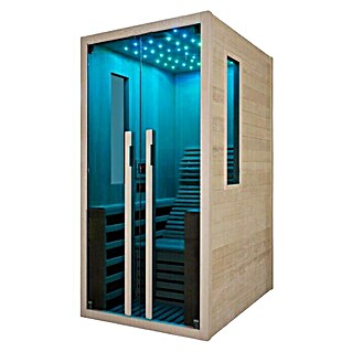 Sanotechnik Infracrvena sauna Carbon 1 (D x Š x V: 130 x 100 x 195 cm, 9 karbonsko-magnezijskih grijaćih ploča)