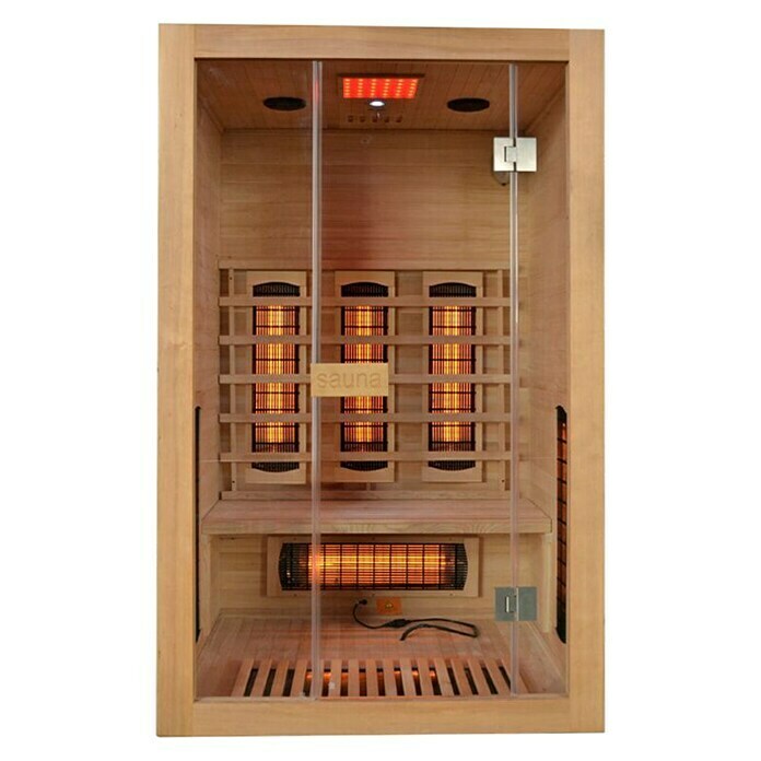 Sanotechnik Infracrvena sauna Malmö  (D x Š x V: 120 x 105 x 190 cm, 6 infracrvenih grijača) | BAUHAUS