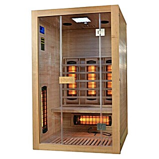 Sanotechnik Infracrvena sauna Malmö (D x Š x V: 120 x 105 x 190 cm, 6 infracrvenih grijača)