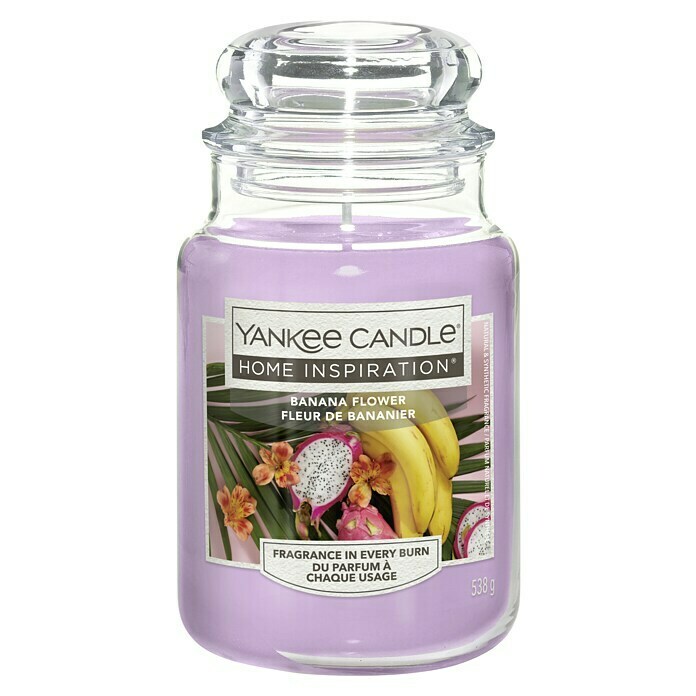 Yankee Candle Home Inspirations DuftwachsBanana Flower, 75 g Front View