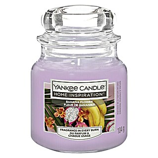 Yankee Candle Home Inspirations Duftkerze (Im Glas, Banana Flower, Small)