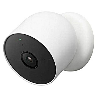 Google Nest Cámara de vigilancia de batería (Alcance de detección: 7,5 m, An x Al: 8,3 x 8,3 cm)