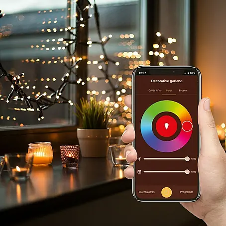 Muvit iO Guirnalda luminosa LED WiFi RGB+CCT