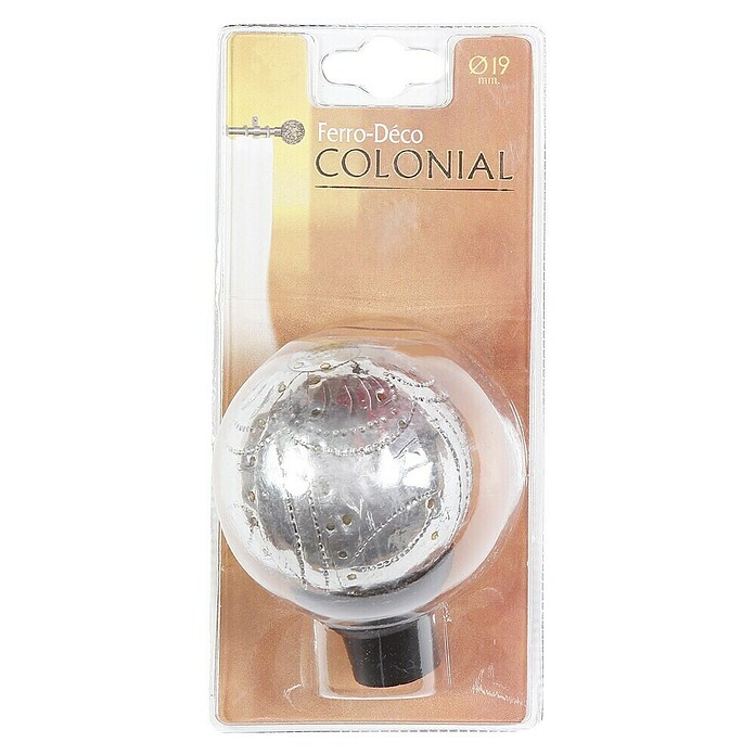 Tapa final Colonial Esfera (Cromo, 1 ud.) | BAUHAUS
