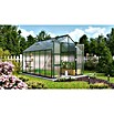Vitavia Gewächshaus Domus 9900 (Außenmaß inkl. Dachüberstand (B x T): 257 x 387 cm, 4 mm, Smaragd) | BAUHAUS