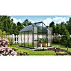 Vitavia Gewächshaus Domus 6700 (Außenmaß inkl. Dachüberstand (B x T): 257 x 263 cm, 6 mm, Schwarz) | BAUHAUS