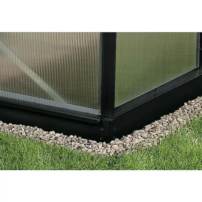 Vitavia Fundament192,2 x 65,3 x 6 cm, Schwarz
