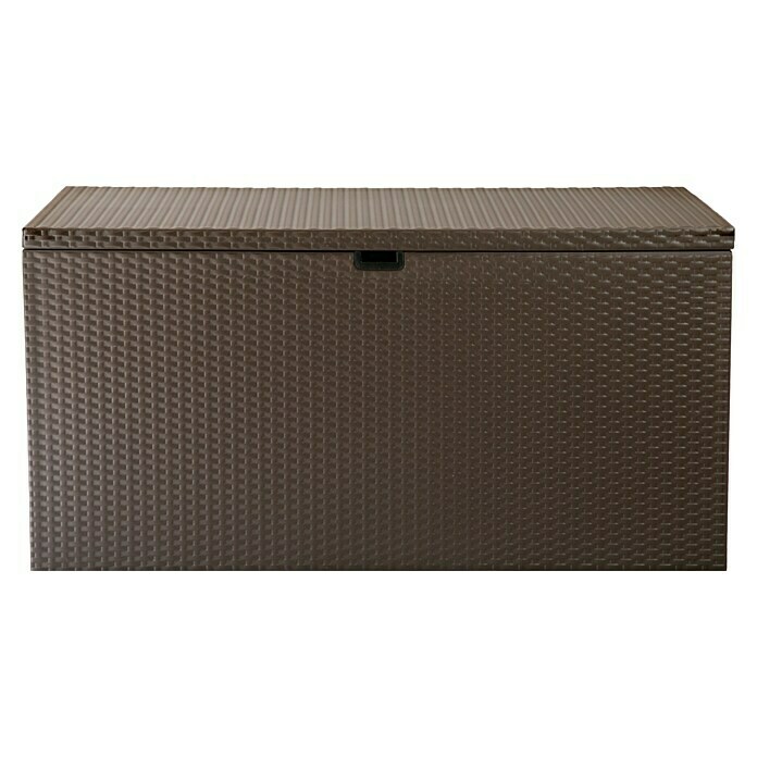 Pergart Garten-Aufbewahrungsbox Linz (L x B x H: 132 x 69 x 67 cm, Javabraun, Stahl) | BAUHAUS