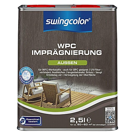 swingcolor WPC-Imprägnierung (Farblos, 2,5 l)