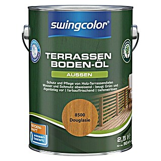 swingcolor Holzöl Terrassenboden-Öl (Douglasie, 2,5 l, Seidenmatt)