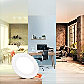 Ledvance SUN@Home LED-Einbauspot Downlight Slim (Kaltweiß, Durchmesser: 12 cm, Weiß) | BAUHAUS