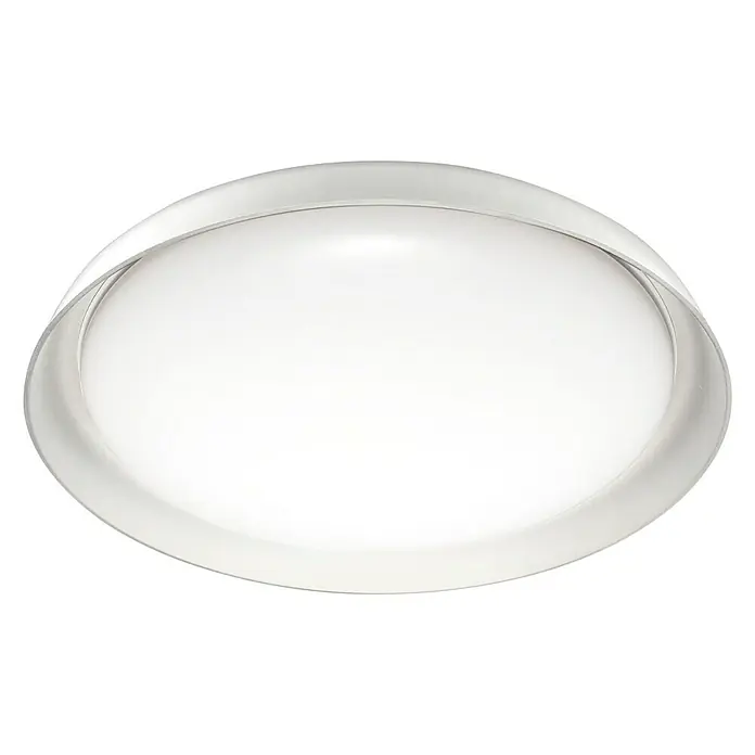 Ledvance SUN@Home LED-Wand- & Deckenleuchte rund Orbis Plate - 26 W, Ø x H: 43 x 7 cm, Weiß, Kaltweiß - Elegante runde Deckenleuchte mit klarem Glasrand für eine helle und stilvolle Beleuchtung in jedem Raum.