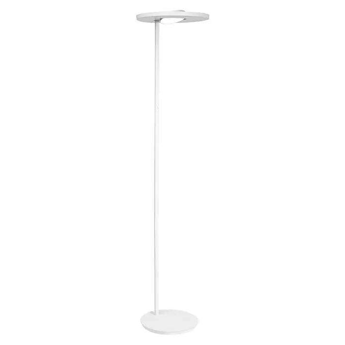 Ledvance SUN@Home LED-Stehleuchte Panan - 36 W, Höhe: 180 cm, Weiß, Kaltweiß - Schlichte Stehlampe mit runder Basis und Lampenschirm, ideal für moderne Wohnräume. Das Licht ist hell und angenehm.