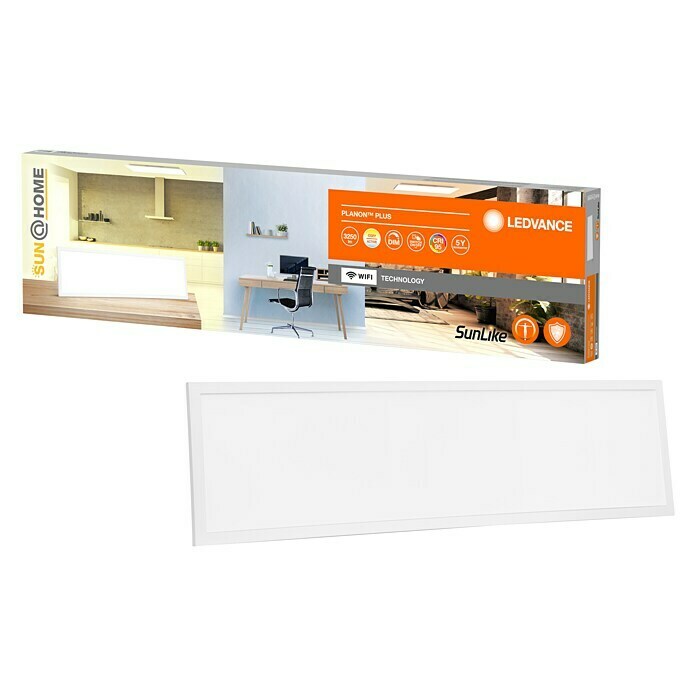 Ledvance SUN@Home LED-Panel Planon Plus (35 W, L x B x H: 120 x 30 x 5,6 cm, Weiß, Kaltweiß) | BAUHAUS