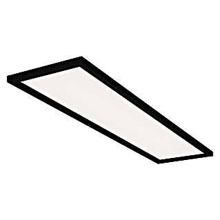 Briloner LED-Panel (36 W, L x B x H: 119,5 x 29,5 x 8 cm, Schwarz, Warmweiß)