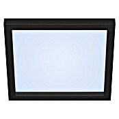 Briloner LED-Panel (18 W, L x B x H: 29,5 x 29,5 x 8 cm, Schwarz, Warmweiß) | BAUHAUS