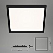 Briloner LED-Panel (24 W, L x B x H: 44,5 x 44,5 x 8 cm, Schwarz, Warmweiß) | BAUHAUS