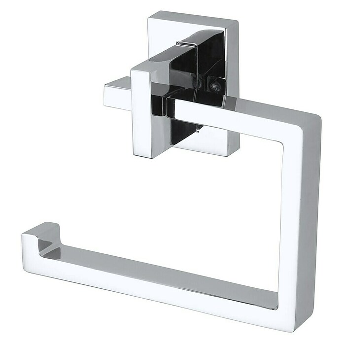 Haceka Edge Toiletrolhouder zonder klep (Zonder deksel, Chroom, Verchroomd) | BAUHAUS