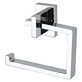 Haceka Edge Toiletrolhouder zonder klep (Zonder deksel, Chroom, Verchroomd)