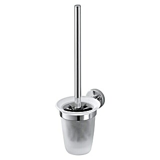 Haceka Kosmos Toiletborstel met houder (Glas, Chroom)