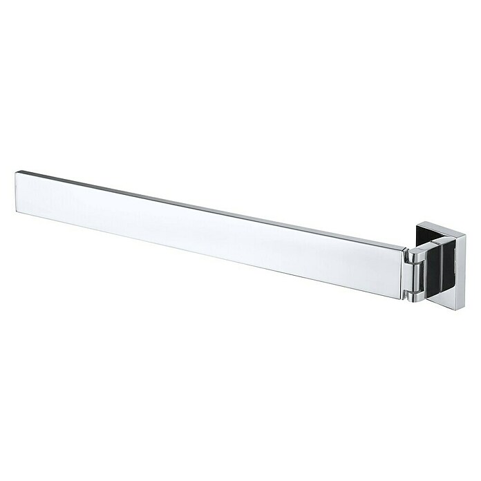 Haceka Edge Handdoekhouder (Enkel, Chroom, Verchroomd) | BAUHAUS