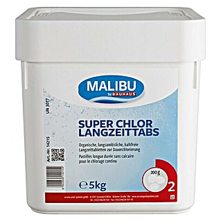 Malibu Super-Chlortabs 200 g (5 kg)