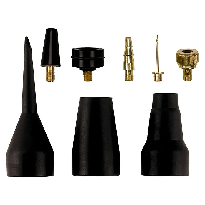 Einhell Adapter-Set - 8 -tlg. - Verschiedene Aufsätze für eine Luftpumpe, geeignet für Fahrräder oder Bälle. Praktisches Zubehör für den universellen Einsatz.
