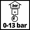 Einhell Reifenfüllmesser digital (Betriebsdruck: 13 bar) | BAUHAUS
