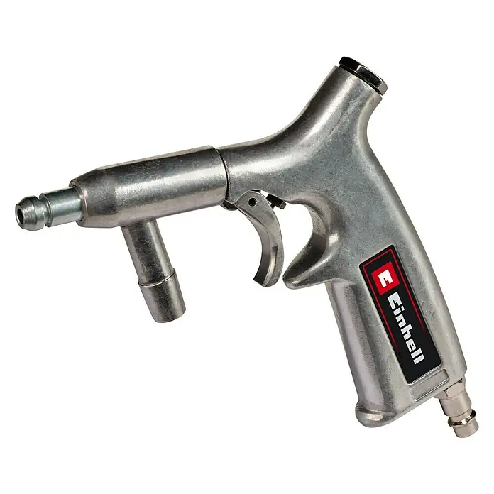 Einhell Druckluft-Saugstrahlpistole - Geeignet für: Kompressor - Einhell Ausblaspistole aus Metall, robust und langlebig für vielseitige Reinigungsarbeiten in Werkstatt und Garage.