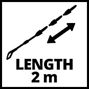 Einhell Verlängerung (Metall, Länge: 2 m) | BAUHAUS