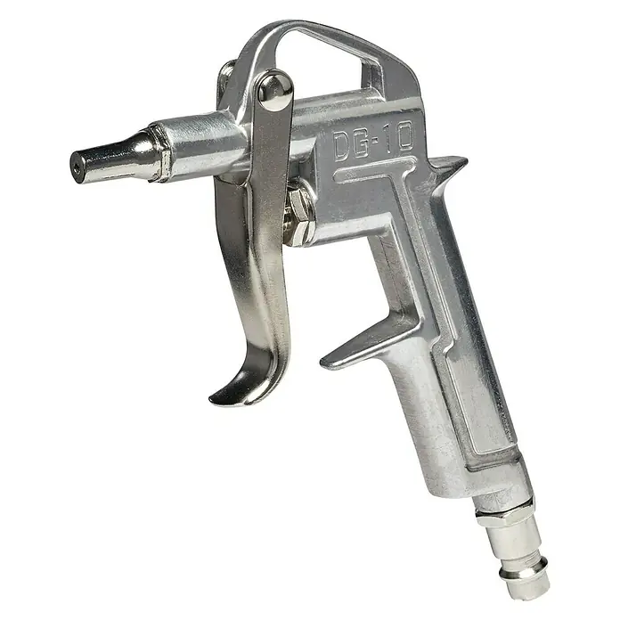Einhell Ausblaspistole kurz - Geeignet für: Kompressor - Druckluftpistole DG-10 aus Metall, ideal für Werkstattarbeiten. Zum Entfernen von Staub und Spänen, robust und langlebig.