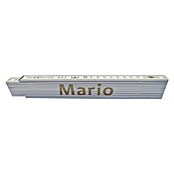 Zidarski metar (Natpis: Mario, 2 m)