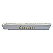 Zložljivi meter  (Dolžina: 2 m, Natis: Zoran, Barva: Bela) | 1942 - Maßbänder/Maßstäbe | BADM - Meßwerkzeuge | BAD - Handwerkzeuge | BA - Handwerkzeuge | B - Werkz/Masch/Maschzubeh/Auto | BAUHAUS