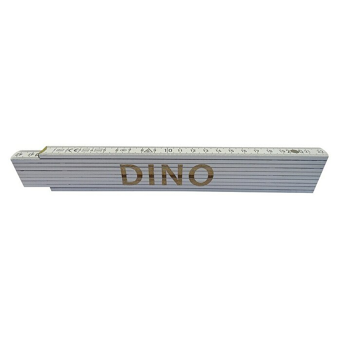 Zidarski metar  (Duljina: 2 m, Natpis: Dino, Boja: Bijele boje) | BAUHAUS