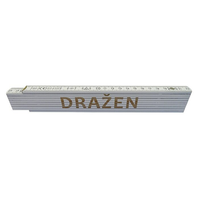 Zidarski metar  (Duljina: 2 m, Natpis: Dražen, Boja: Bijele boje) | BAUHAUS