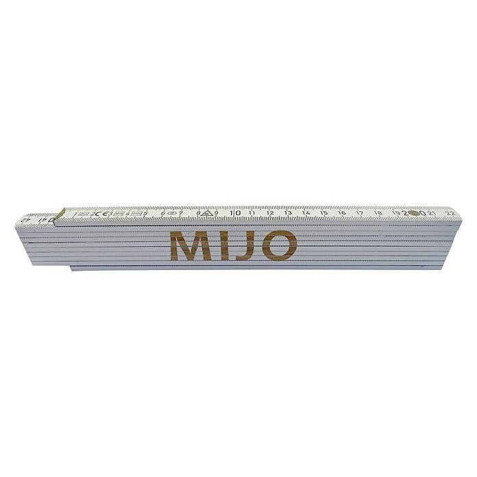 Zidarski metar  (Duljina: 2 m, Natpis: Mijo, Boja: Bijele boje) | BAUHAUS