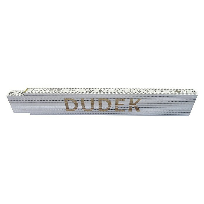 Zidarski metar  (Duljina: 2 m, Natpis: Dudek, Boja: Bijele boje) | BAUHAUS