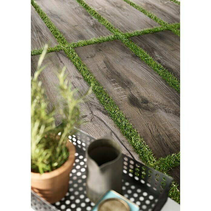 Marazzi Terrassenfliese E20T Trevermade40 x 120 x 2 cm, Zeder, Matt Mood Shot