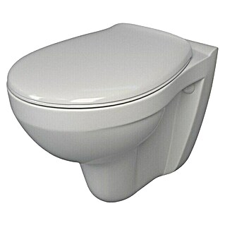 Zidna WC školjka Perth (Oblik ispiranja: Duboko, WC odvod: Vodoravno, Bijele boje)