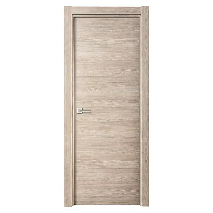 Solid Elements Puerta interior Roble Gris - 72,5 x 203 cm, Derecha, Roble Gris, Maciza - Elegante puerta interior de madera clara con una manija simple, que añade un toque moderno a cualquier habitación. Perfecta para un hogar elegante.