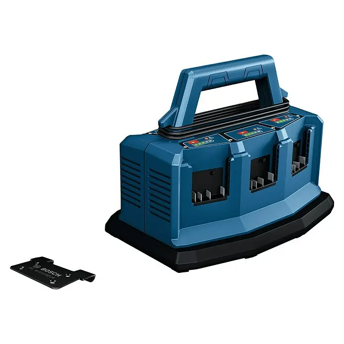 Bosch Professional AMPShare 18V Batterie-Ladegerät GAL 18V6-80 - Passend für: Bosch Professional 18 V Akku - Das Bosch GAL 18V6-80 Ladegerät ist ein professionelles Ladegerät zum schnellen Aufladen von Bosch Akkus. Das Gerät hat eine robuste Bauweise und ist einfach zu bedienen.