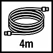 Einhell Spiralschlauch (Länge: 4 m, Betriebsdruck: 8 bar) | BAUHAUS