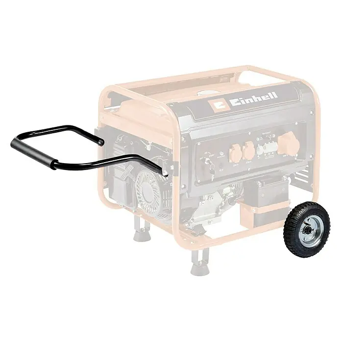 Einhell Classic Stromerzeuger TC-PG 65/E5 - Tankvolumen: 25 l - Tragbarer Stromerzeuger mit schwarzem Griff und Rad. Kompaktes Design für Baustellen und den privaten Gebrauch.