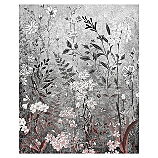 Komar Fototapete Moonlight Flowers (B x H: 200 x 250 cm, Vlies)