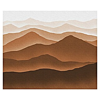 Komar Fototapete Macchiato Mountains (B x H: 300 x 250 cm, Vlies)