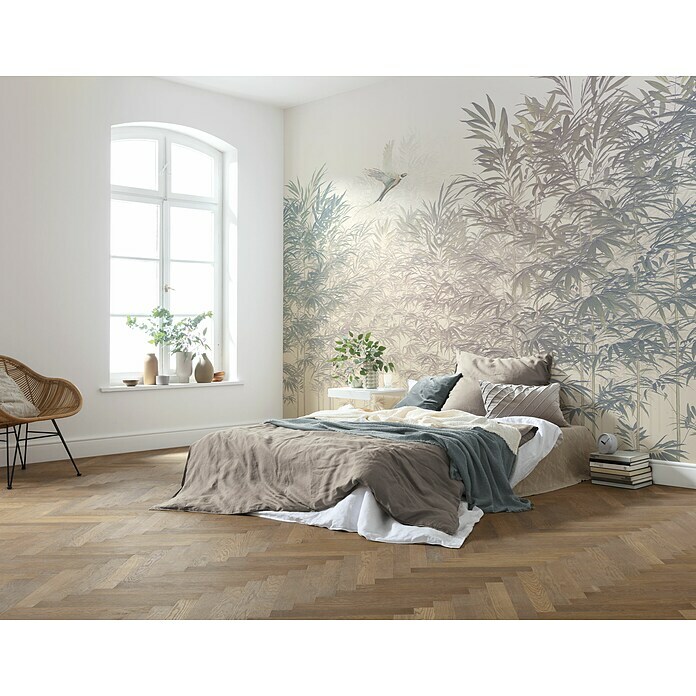 Komar Fototapete Bamboo Paradise (B x H: 300 x 250 cm, Vlies) | BAUHAUS