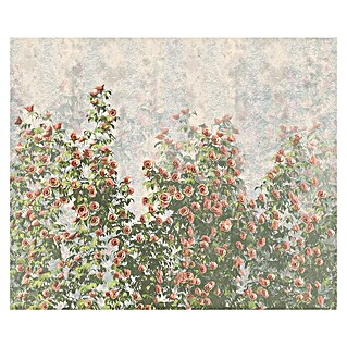 Komar Fototapete Wall Roses (B x H: 300 x 250 cm, Vlies)