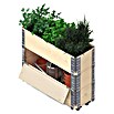 Upyard Kräuterkasten Advanced (120 x 30 x 68 cm, Stahl, Natur) | BAUHAUS