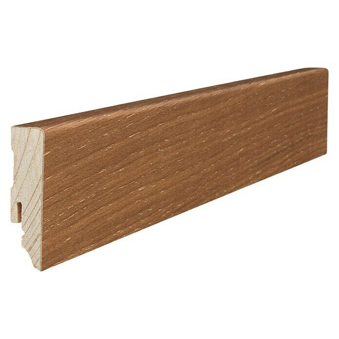 Haro Sockelleiste Bernsteineiche (220 cm x 16 mm x 58 mm, Fichte)